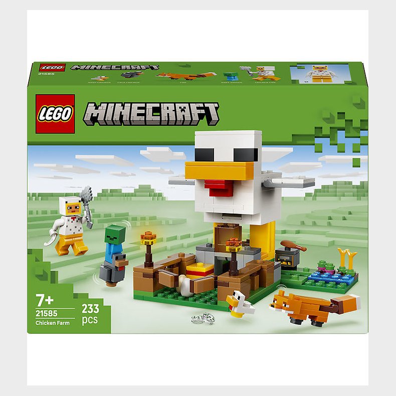 LEGO® Minecraft - H�nsefarm 21585 - 233 Dele