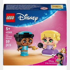 LEGO® Disney - Minimodeller Af Jasmin Og Rapunzel 43303 - 59 Del