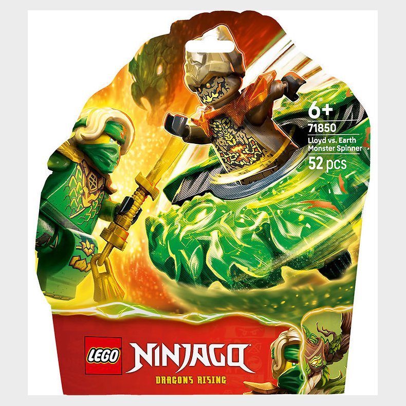 LEGO® Ninjago - Lloyd Mod Jordmonster Spinner 71850 - 52 Dele