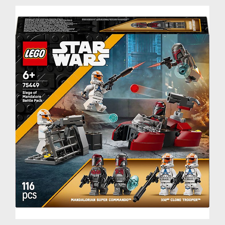 LEGO® Star Wars - Battle Pack Med Belejringen Af Mandalore 75449