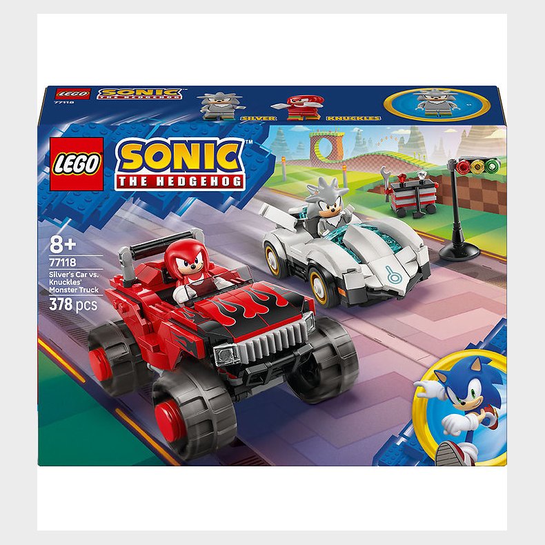 LEGO® Sonic The Hedgehog - Silvers Bil Mod Knuckles' Monstertruc