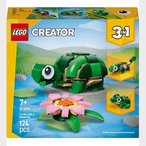 LEGO® Creator - Skildpadde Med �kandeblomst 31377 - 3-i-1 - 124