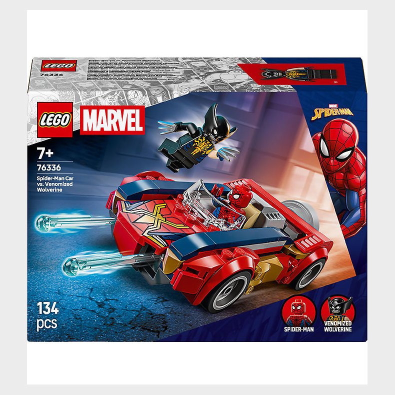 LEGO® Marvel - Spider-man-bil Moc Venomiseret Wolverine 76336 -