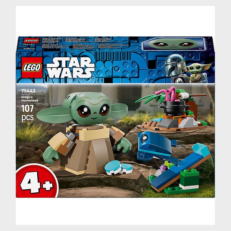 LEGO® Star Wars - Grogus Hjemsted 75443 - 107 Dele