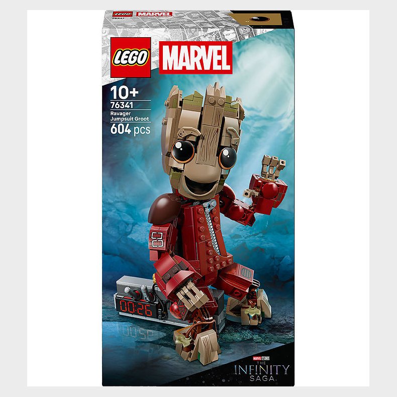 LEGO® Marvel - Groot I Ravager-dragt 76341 - 604 Dele