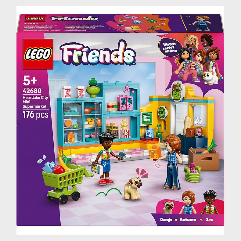 LEGO® Friends - Heartlake City Dagligvarebutik 42680 - 176 Dele