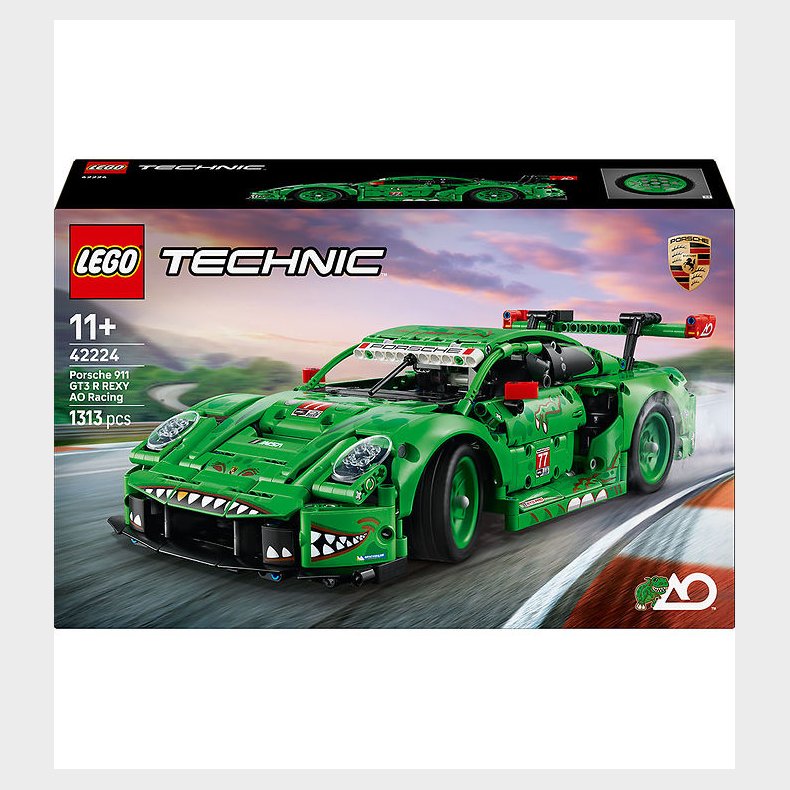 LEGO® Technic - Porche 911 GT3 R Rexy AO Racing-racerbil 42224 -