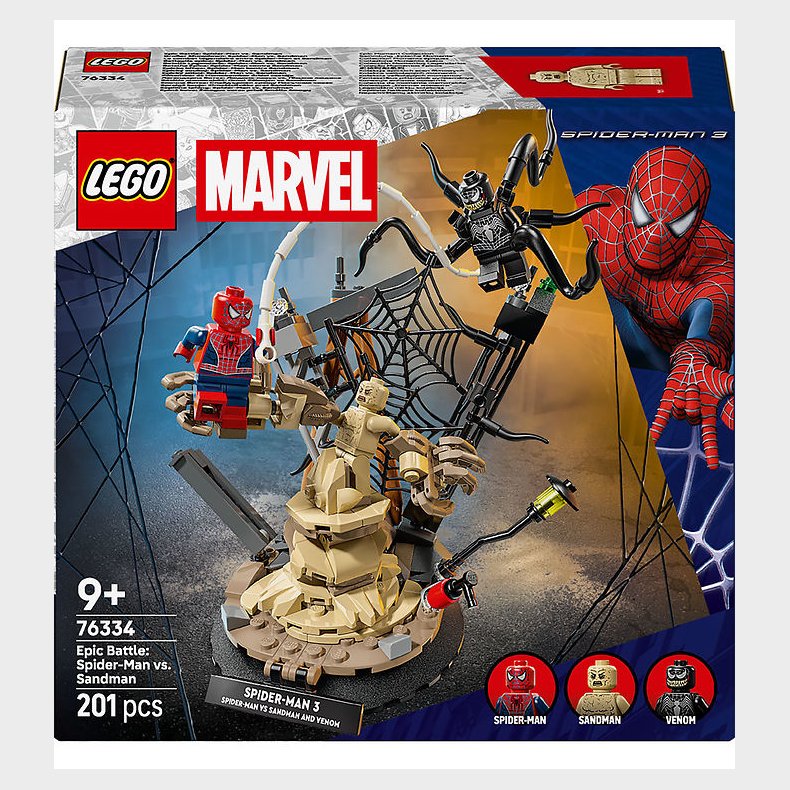 LEGO® Marvel - Episk Kamp: Spider-man Mod Sandman 76334 - 201 De
