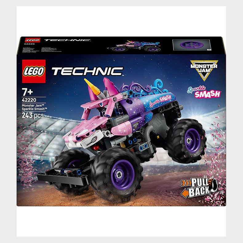 LEGO® Technic - Monster Jam Sparkle Smash Pull-back 42220 - 243