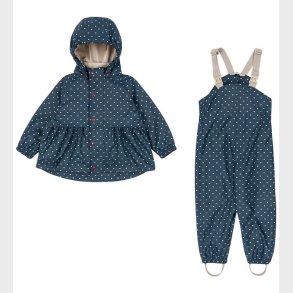 Konges Sl�jd Regnt�j m. Seler - PU - Rainy Palme - Heart Blues