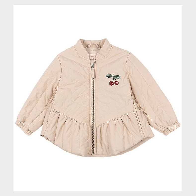 Konges Sl�jd Termojakke - Juna - Smoke Gray m. Kirseb�r