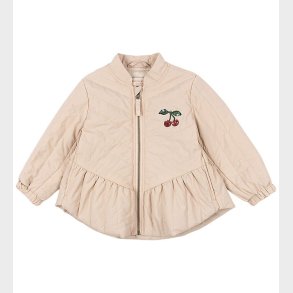 Konges Sl�jd Termojakke - Juna - Smoke Gray m. Kirseb�r