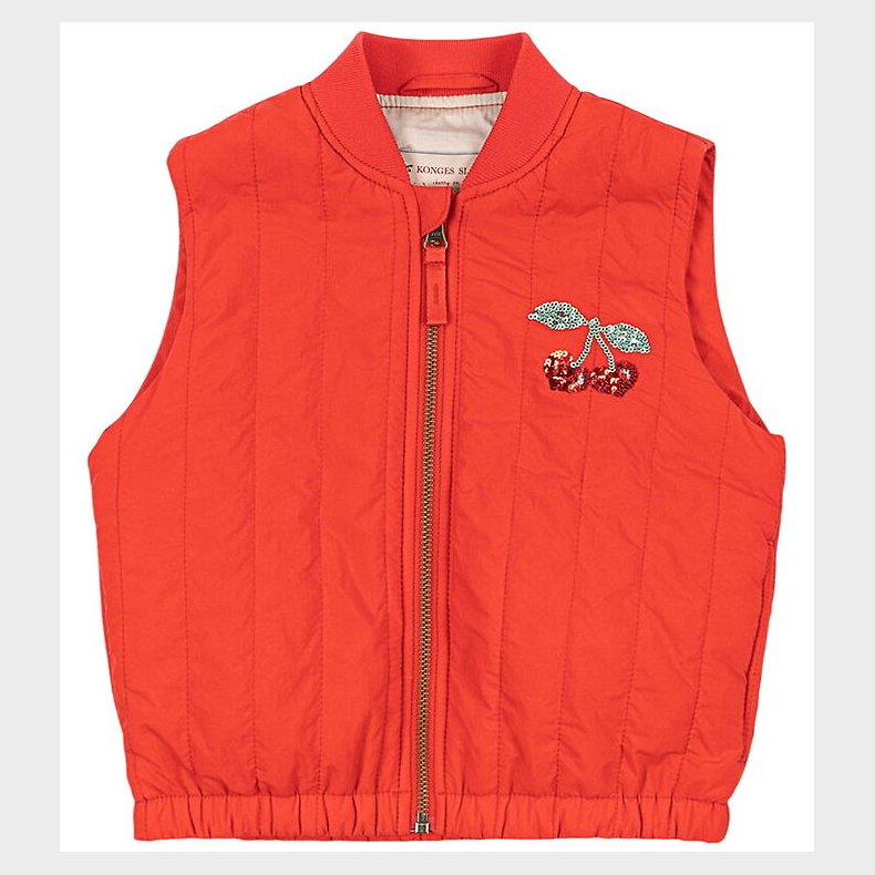 Konges Sl�jd Termovest - Juno - Fiery Red m. Kirseb�r