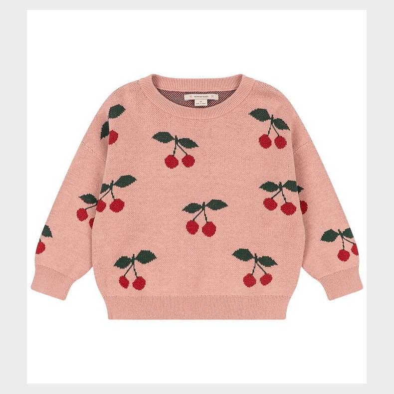 Konges Sl�jd Bluse - Strik - Lapis Lurex - Cherry