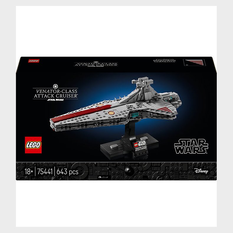 LEGO® Star Wars - Angrebsskib Af Venator-klassen 75441 - 643 Del