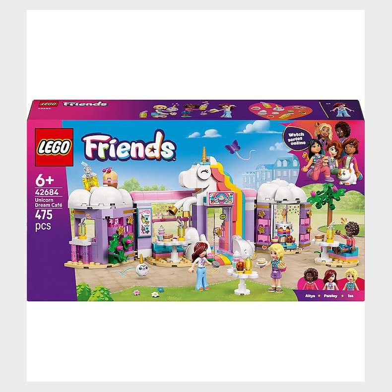 LEGO® Friends - Enhj�rninge-dr�mmecafe 42684 - 475 Dele
