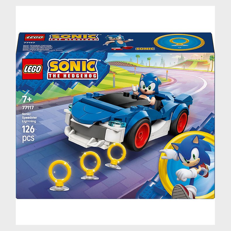 LEGO® Sonic The Hedgehog - Sonic: Speedster Lightning 77117 - 12