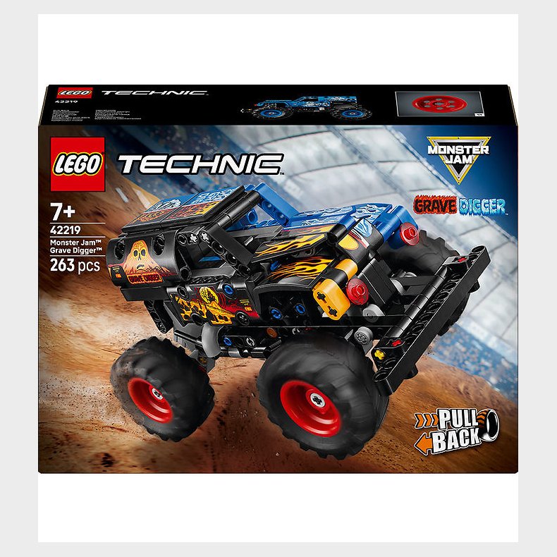 LEGO® Technic - Monster Jam Grave Digger Fire And Ice 42219 - 26