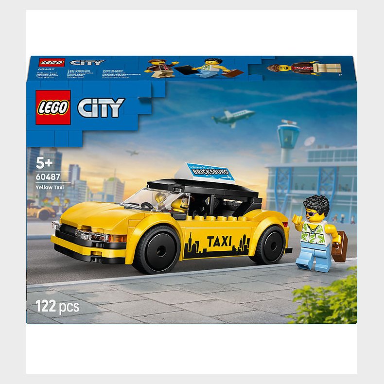LEGO® City - Gul Taxa 60487 - 122 Dele