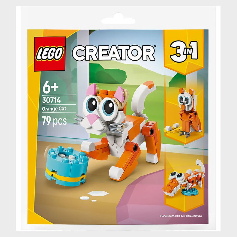 LEGO® Creator - Orange Kat 30714 - 3-i-1 - 79 Dele