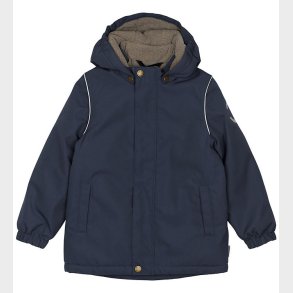 Mikk-Line Vinterjakke - Solid - Blue Nights