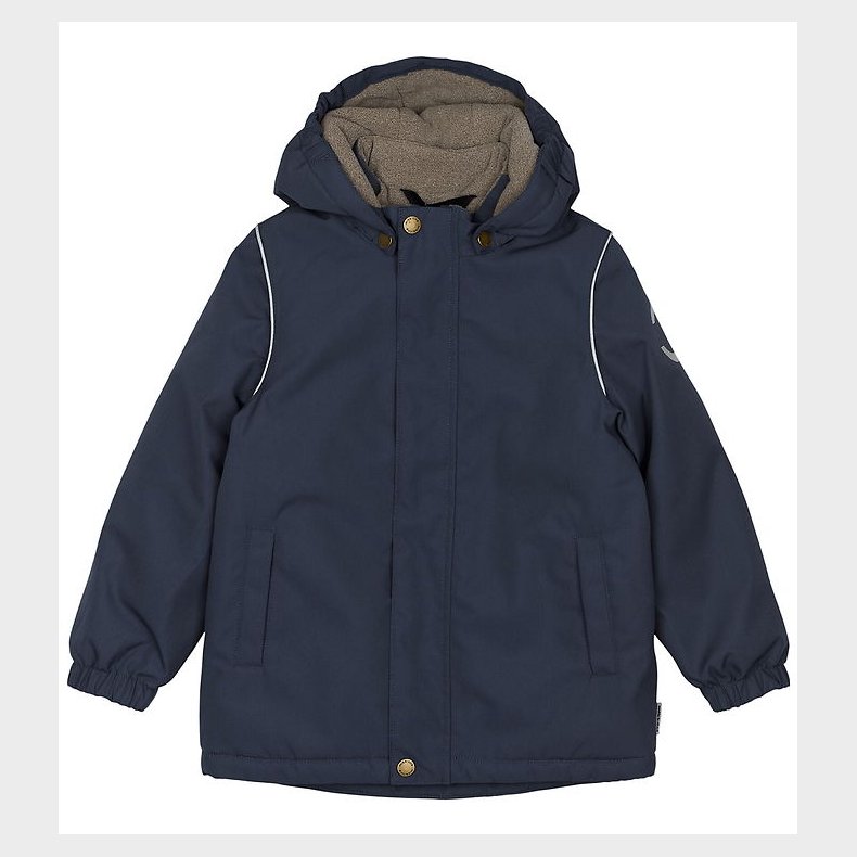 Mikk-Line Vinterjakke - Solid - Blue Nights