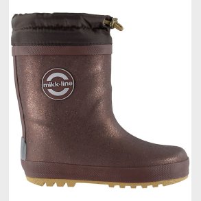 Mikk-Line Gummist�vler m. For - Glitter - French Toast