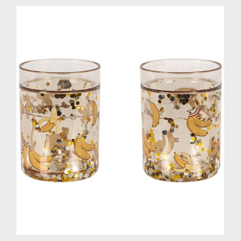 Konges Sl�jd Glimmerkopper - 2-pak - Let's Go Bananas