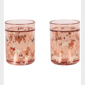 Konges Sl�jd Glimmerkopper - 2-pak - Woof Letter Rose