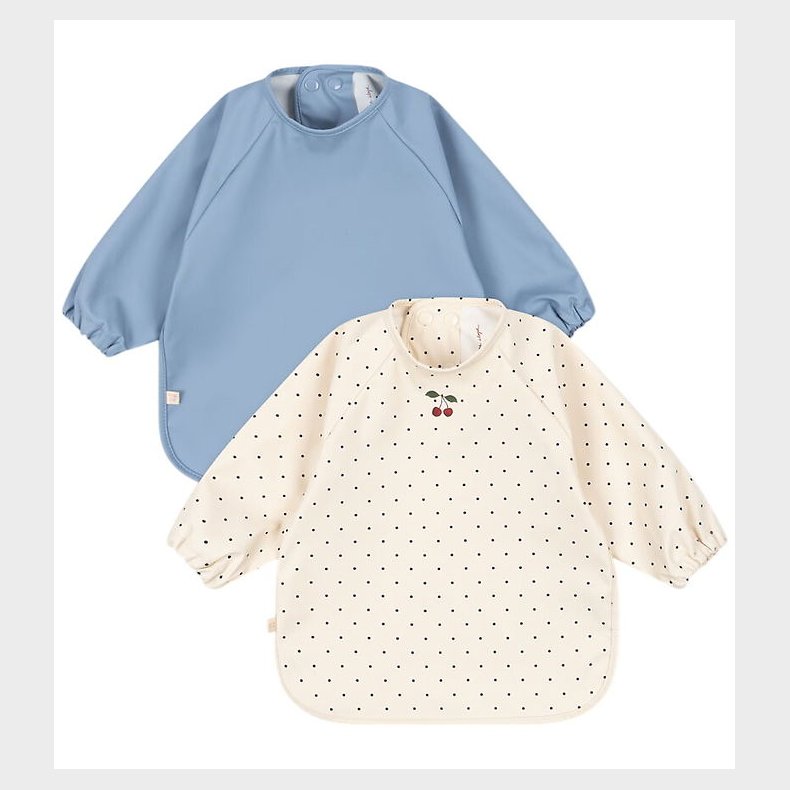 Konges Sl�jd Forkl�der - 2-pak - Navy Dot/Rain Washed