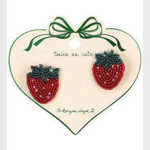 Konges Sl�jd H�rsp�nder - 2-pak - Strawberry