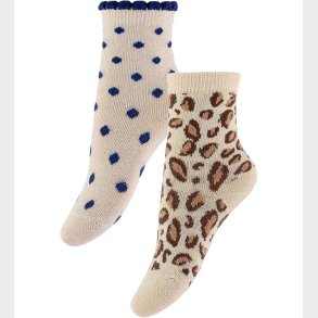 Konges Sl�jd Str�mper - 2-pak - Leo/Dot m. Glimmer