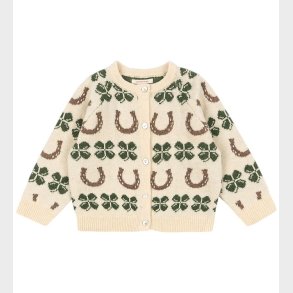 Konges Sl�jd Cardigan - Uld/Polyamid - Belou - Clover