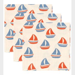 Konges Sl�jd Stofbleer - 65x65 cm - 3-pak - Ahoy