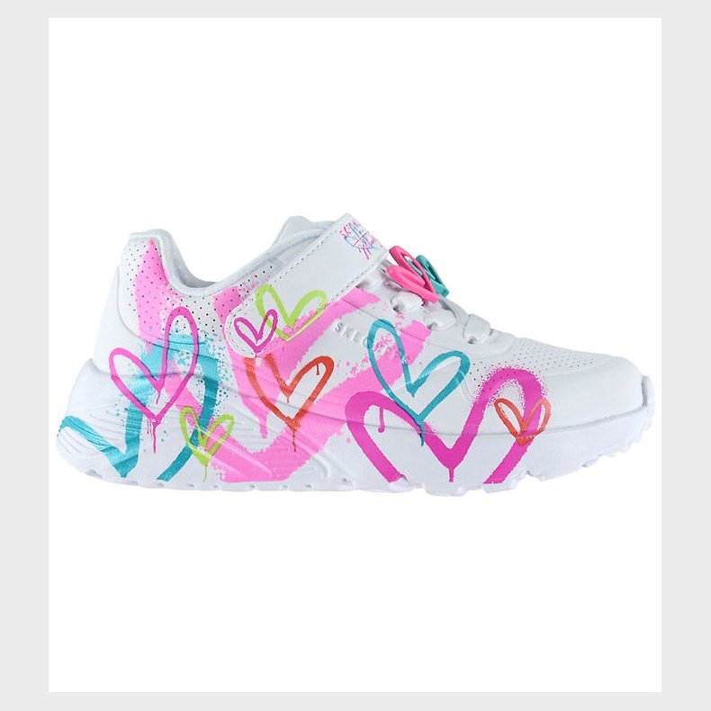 Skechers Sneakers - Girls Uno Lite - White/Multi
