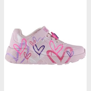 Skechers Sneakers - Girls Uno Lite - Light Pink/Multi