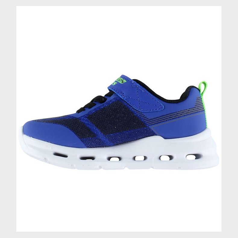 Skechers Sneakers - Boys Glide-Step Lights - Blue/Black