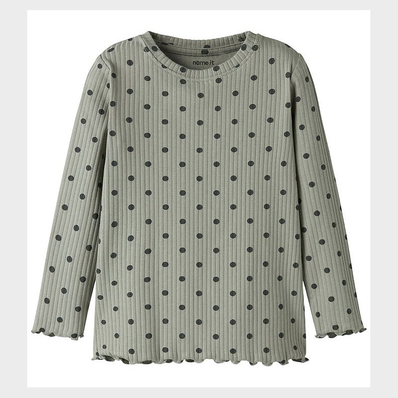 Name It Bluse - >NmfVemma - Shadow/Urban Chic Dot