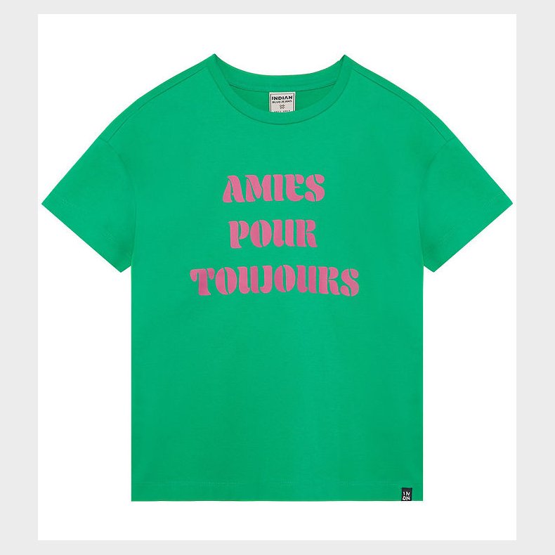 Indian Blue Jeans T-Shirt - Wide Fit - Simply Green