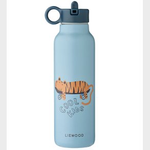 Liewood Drikkedunk - Falk - 500 ml - Tiger/Beach Blue