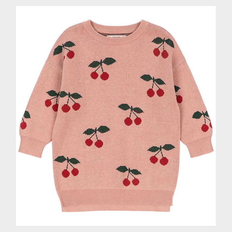 Konges Sl�jd Kjole - Strik - Lapis - Cherry