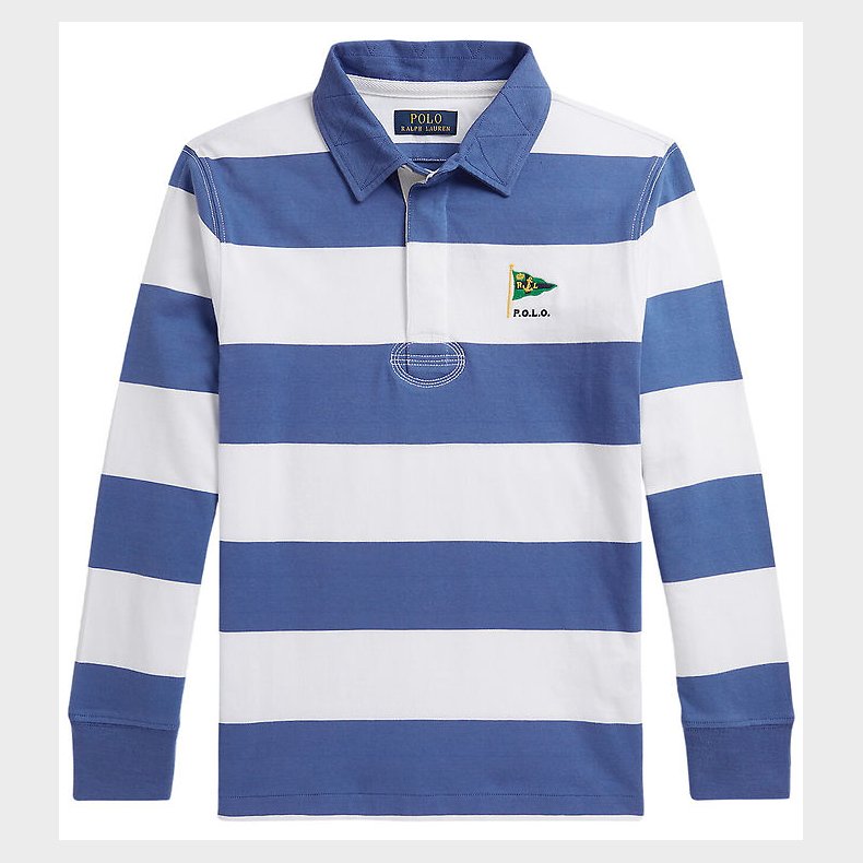 Polo Ralph Lauren Polobluse - Liberty/Hvidstribet