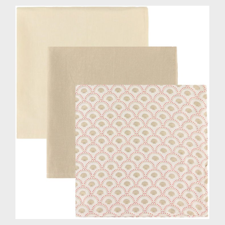 Thats Mine Stofbleer - 70x70 cm - Bora - 3-pak - Block Shell