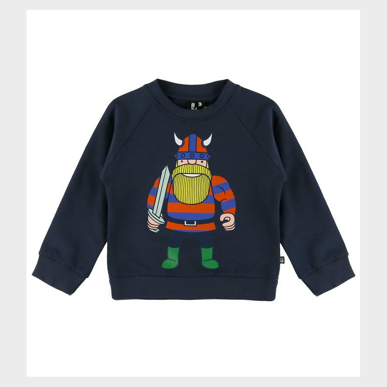 Danef� Sweatshirt - Danamerika - Dk Navy Erik Din Ven