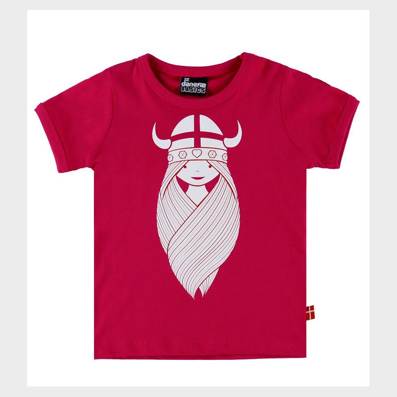 Danef� T-shirt - Danebasic - Red Freja