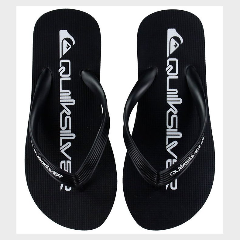 Quiksilver Klipklapper - Java Wordmark - Sort/Hvid