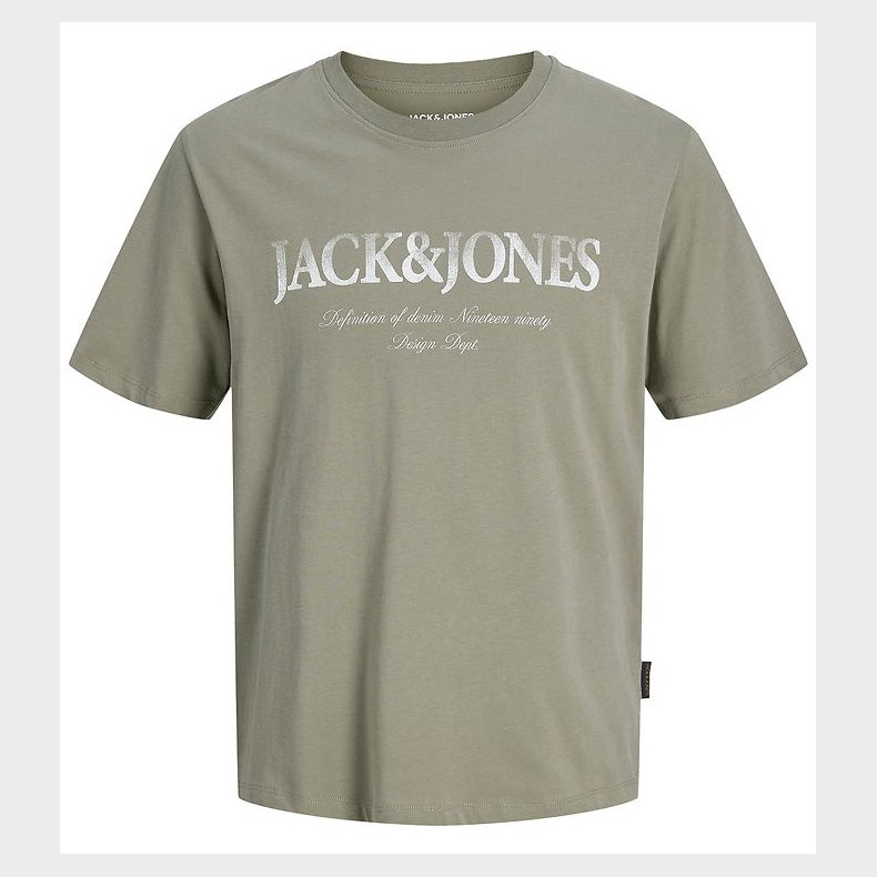 Jack & Jones T-shirt - JjDevin - Vetiver m. Print