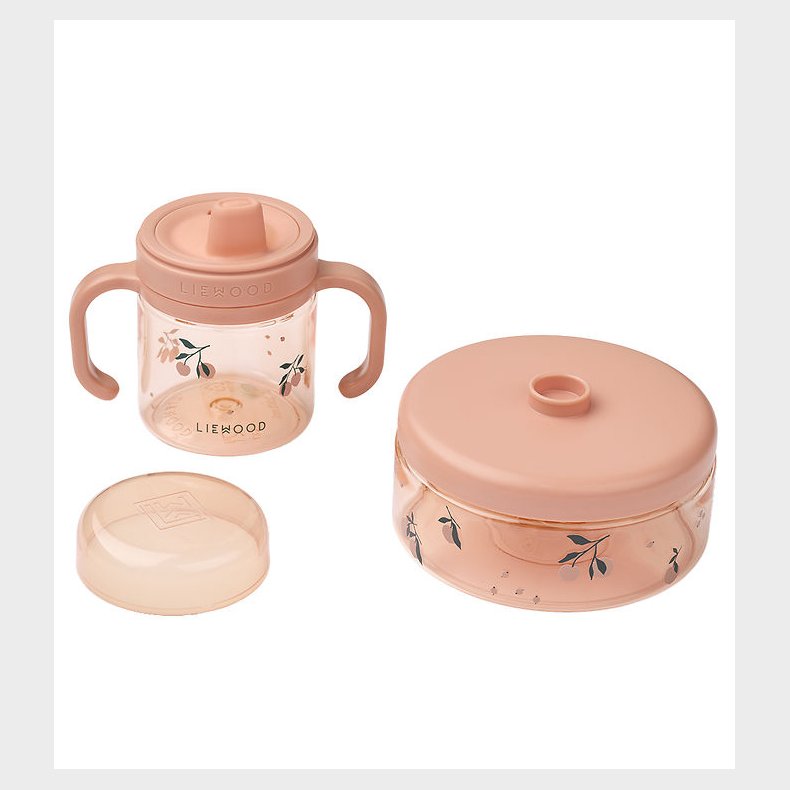 Liewood Spises�t - Beatrix Tableware Set - Peach/Sea Shell