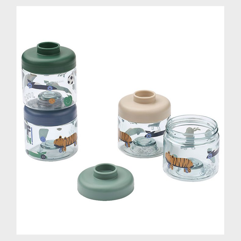 Liewood Opbevaring - Dominique Food Tritan Boxes - 100 ml - 4-pa