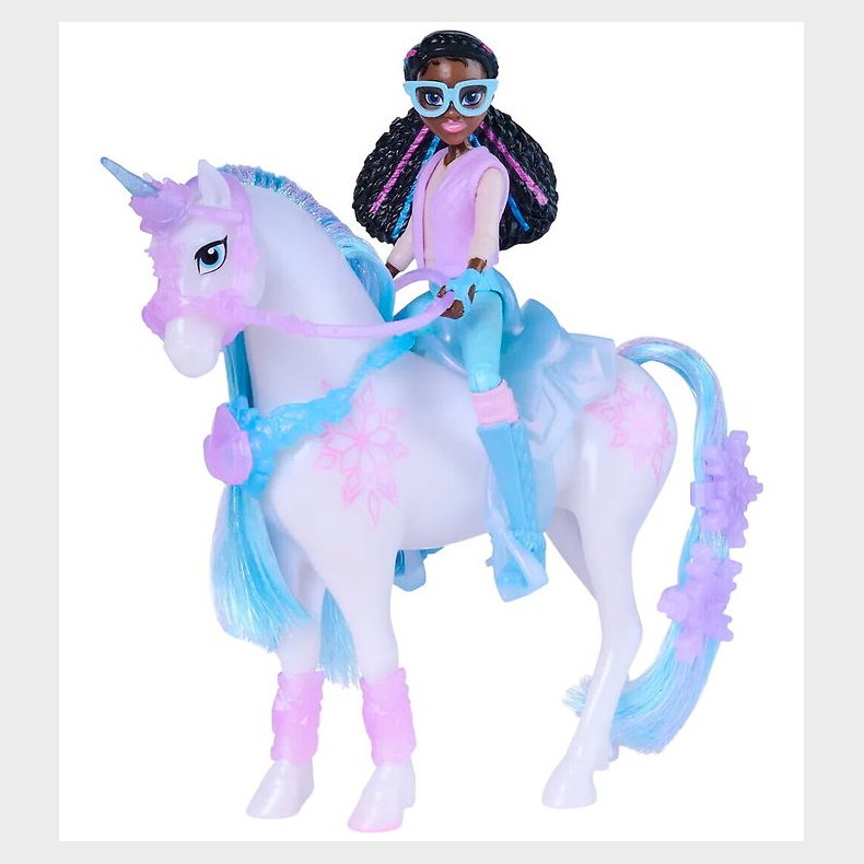 Unicorn Academy Leget�jsfigurer - 12 cm - Glacier's Gemstone Adv